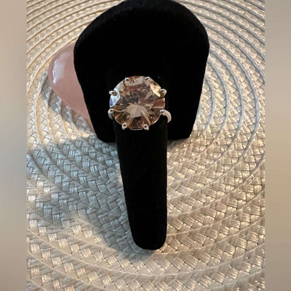 .925 BBJ Designer Sterling Silver and Natural Gemstone Women's Ring